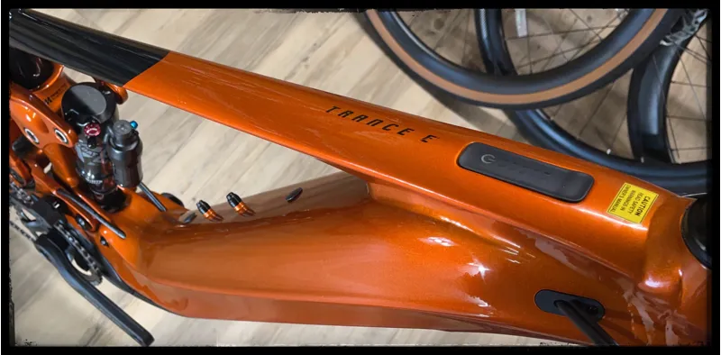 2022 Giant Trance X E+ 1 Pro 29er eMountain Bike in Amber Glow-2